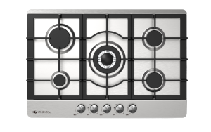 HOB 5-BURNER STAINLESS STEEL